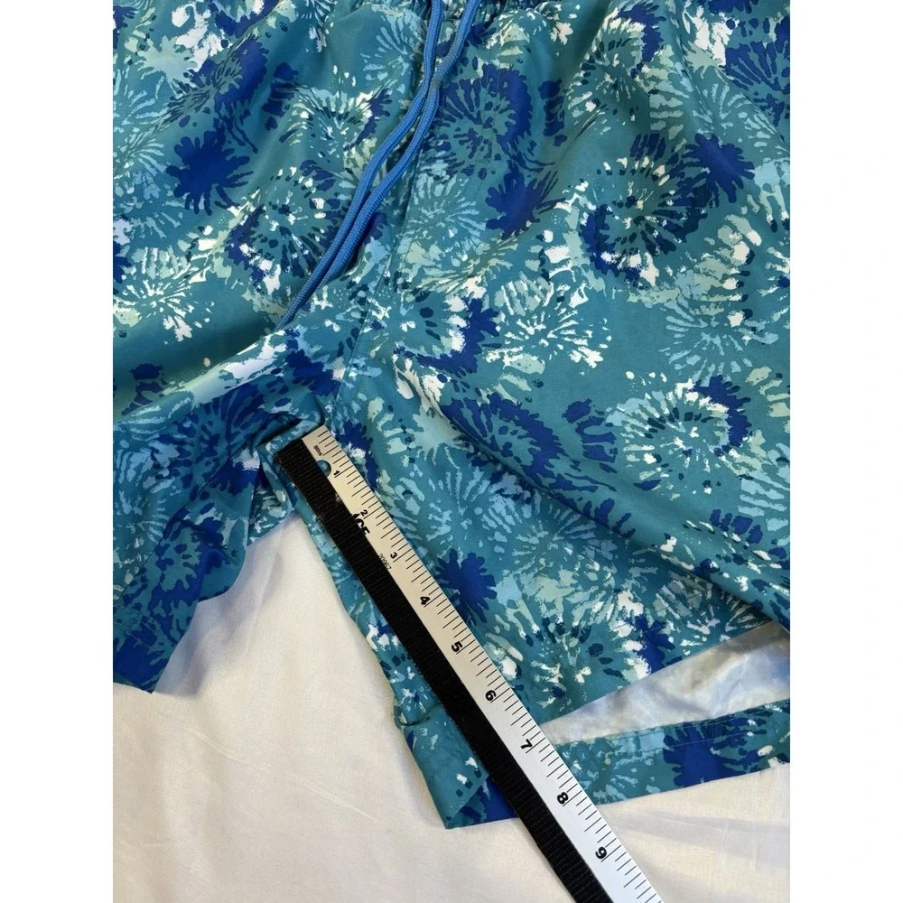 Club‎ Room Men's Med Blue Swim Trunks Beach Resort Vacation Travel Surf